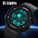 SKMEI 2068 Multifunktionale Herren-Digital-Armbanduhr, 50 m wasserdicht, nachtleuchtend, für Sport – Bild 9