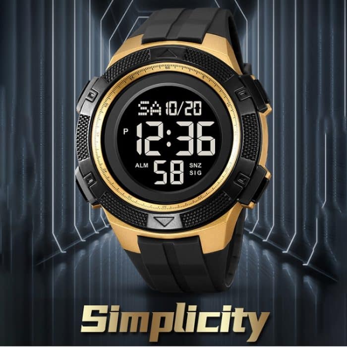 SKMEI 2078 Multifunktionale Herren 50M wasserdichte Sport-Mode-Digital-Armbanduhr – Bild 5