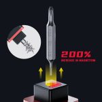 JAKEMY JM-8195 21 in 1 S-2 Bits Schraubendreher mit quadratischem Griff – Bild 3