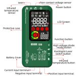 BSIDE S30 Intelligentes Farbdisplay-Infrarot-Temperaturmess-Multimeter, S30 (Green), S30 (Red), S30 (Black) – Bild 3