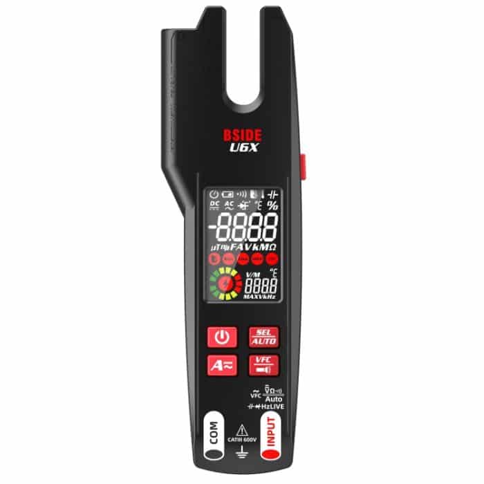 BSIDE U6X AC/DC-Clamp-on-Infrarot-Temperaturmessmultimeter – Bild 2