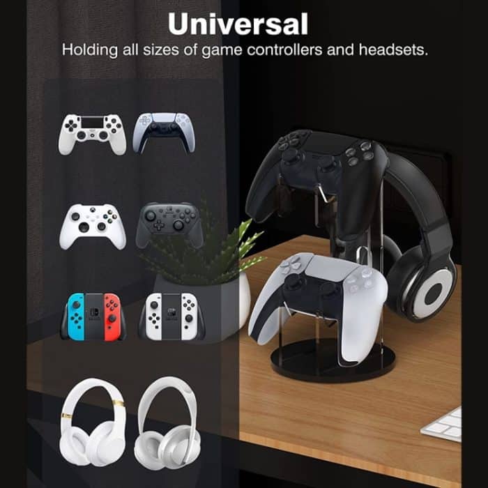 YX029 Kopfhörer-Gamepad-Desktop-Display-Halter, For PS4 / PS5 – Bild 5