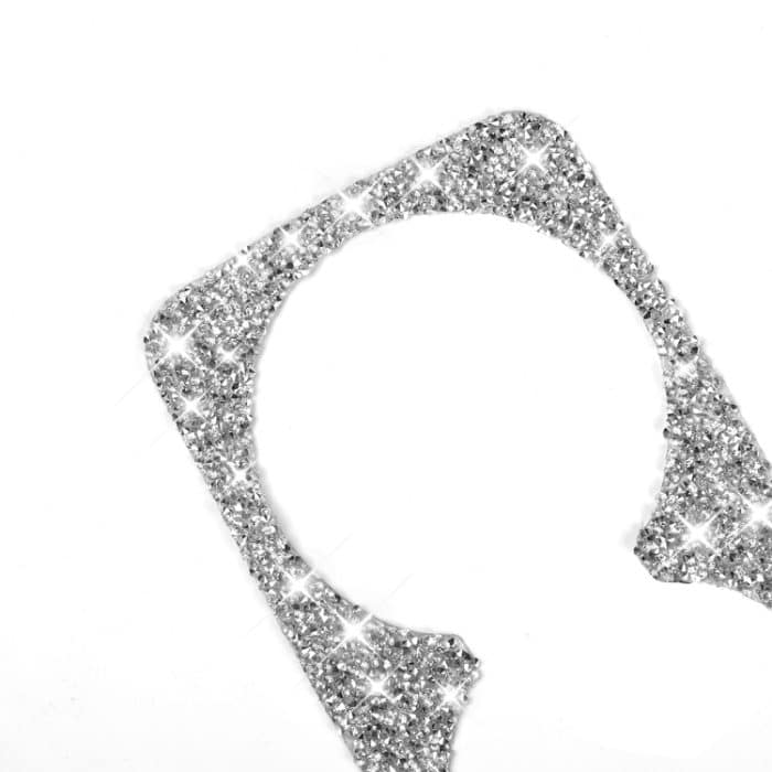 Für Ford Mustang Mach E 2021 Auto-Rücksitz-Getränkehalter-Rahmen, Diamant-dekorativer Aufkleber – Bild 3