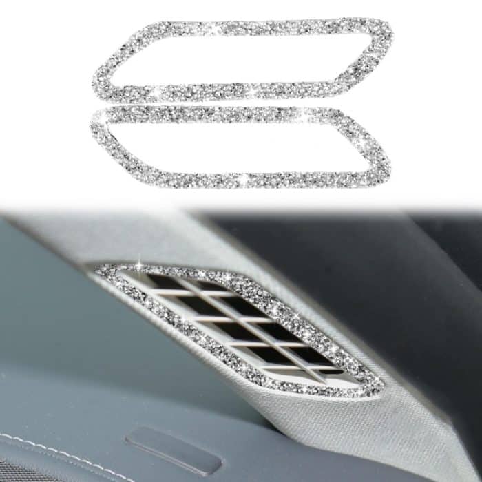 EDA0057678.jpg Für Ford Mustang Mach E 2021 Autotürsäule Luftauslass Diamant dekorativer Aufkleber – Bild 1