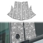 Für Ford Mustang Mach E 2021 Auto B-Säule Diamant dekorativer Aufkleber