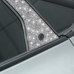 Für Ford Mustang Mach E 2021 Auto B-Säule Diamant dekorativer Aufkleber – Bild 6