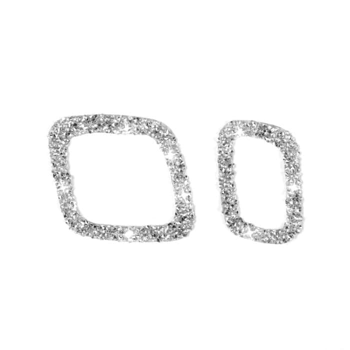 Für Ford Mustang Mach E 2021 Autotürverriegelungsknopf Diamant dekorativer Aufkleber, linker Antrieb – Bild 2