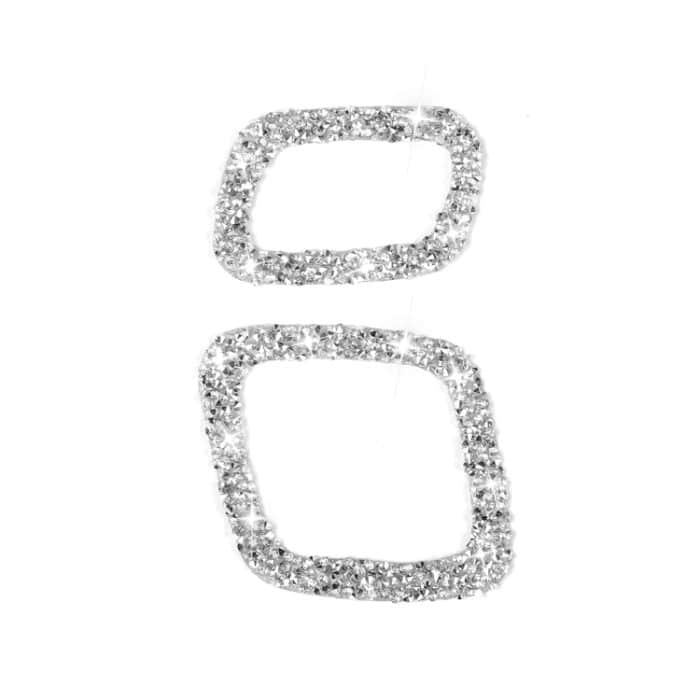 Für Ford Mustang Mach E 2021 Autotürverriegelungsknopf Diamant dekorativer Aufkleber, linker Antrieb – Bild 3