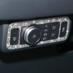 Für Ford Mustang Mach E 2021 Auto Scheinwerfer Schalter Panel Diamant Dekorative Aufkleber – Bild 5