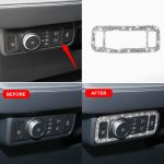 Für Ford Mustang Mach E 2021 Auto Scheinwerfer Schalter Panel Diamant Dekorative Aufkleber – Bild 6