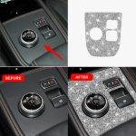 Für Ford Mustang Mach E 2021 Auto-Schalttafel-Diamant-dekorativer Aufkleber – Bild 6