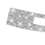 Für Ford Mustang Mach E 2021 4-in-1-Auto-Fensterheber-Panel, Diamant-dekorativer Aufkleber, linker Antrieb – Bild 3