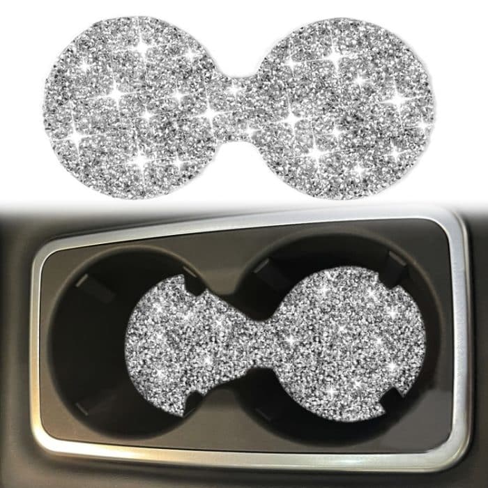 Für Ford Mustang Mach E 2021 Auto kleine Tasse Basis Diamant dekorative Aufkleber – Bild 1