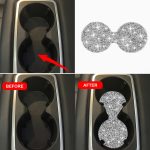 Für Ford Mustang Mach E 2021 Auto kleine Tasse Basis Diamant dekorative Aufkleber – Bild 6