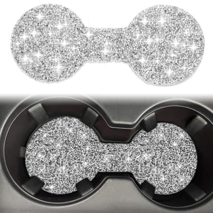 Für Ford Mustang Mach E 2021 Auto großer Cup-Basis-Diamant-dekorativer Aufkleber – Bild 1