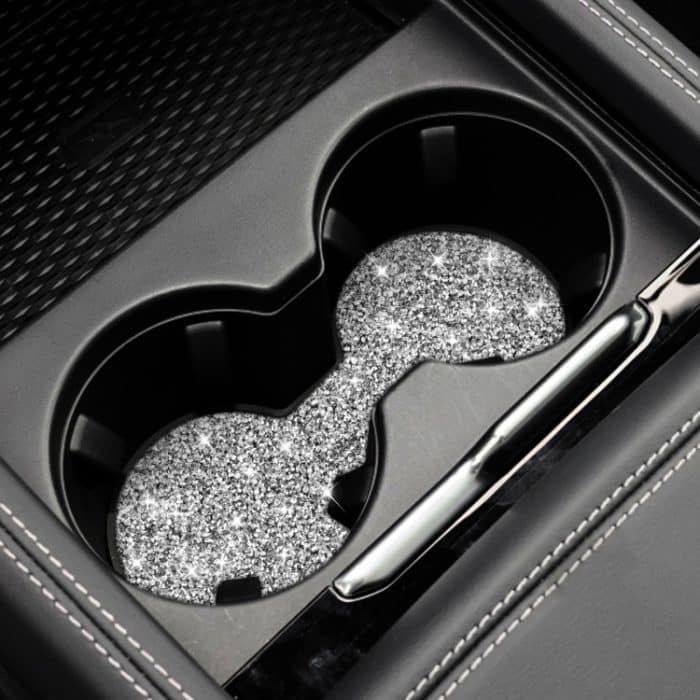 Für Ford Mustang Mach E 2021 Auto großer Cup-Basis-Diamant-dekorativer Aufkleber – Bild 5