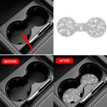 Für Ford Mustang Mach E 2021 Auto großer Cup-Basis-Diamant-dekorativer Aufkleber – Bild 6