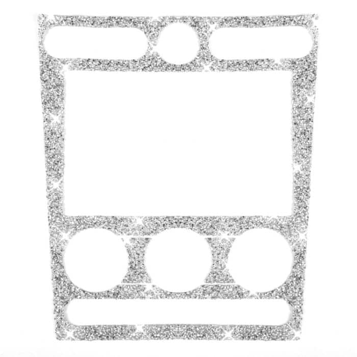 Für Ford Mustang 2005–2009, Auto-Klimaanlage, Bedienfeld, Diamant-dekorativer Aufkleber, linker Antrieb – Bild 2