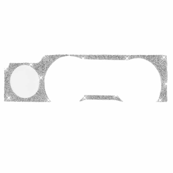 Für Ford Mustang 2005–2009, Auto-Armaturenbrett-Rahmen, Diamant-dekorativer Aufkleber, linker Antrieb – Bild 2