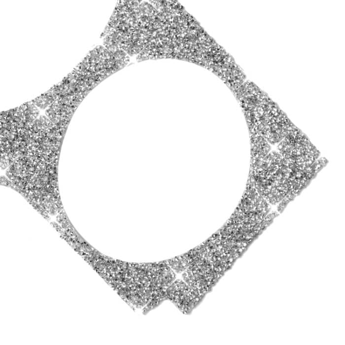 Für Ford Mustang 2005–2009, Auto-Armaturenbrett-Rahmen, Diamant-dekorativer Aufkleber, linker Antrieb – Bild 3