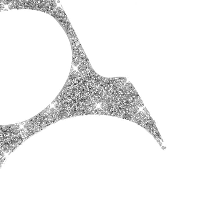 Für Ford Mustang 2005–2009, Auto-Armaturenbrett-Rahmen, Diamant-dekorativer Aufkleber, linker Antrieb – Bild 4