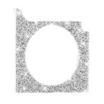 Für Ford Mustang 2005-2009 Auto-rechter Luftauslass-Diamant-dekorativer Aufkleber, linker Antrieb – Bild 2