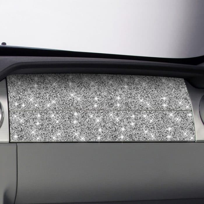 Für Ford Mustang 2005–2009, Auto-Airbag-Abdeckung, Diamant-dekorativer Aufkleber, linker Antrieb – Bild 6