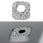 Für Chevrolet Corvette C6 2005–2013, Auto-Beifahrerseite, Aufbewahrungsbox, Diamant-dekorativer Aufkleber, linker Antrieb