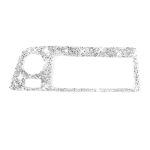 Für Chevrolet Corvette C7 2014–2019, Auto-Scheinwerferschalterrahmen, Diamant-dekorativer Aufkleber, linker Antrieb – Bild 2