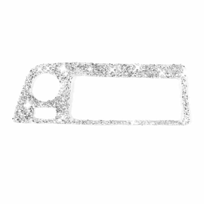 Für Chevrolet Corvette C7 2014–2019, Auto-Scheinwerferschalterrahmen, Diamant-dekorativer Aufkleber, linker Antrieb – Bild 2