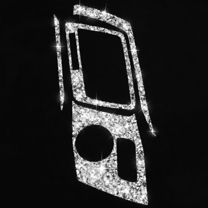 Für Chevrolet Corvette C7 2014–2019, Auto-Schalttafel, Diamant-dekorativer Aufkleber, linker Antrieb – Bild 2