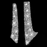 Für Chevrolet Corvette C7 2014–2019, Auto-Mittelarmlehne, Diamant-dekorativer Aufkleber, linker Antrieb – Bild 2