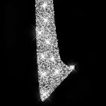 Für Chevrolet Corvette C7 2014–2019, Auto-Mittelarmlehne, Diamant-dekorativer Aufkleber, linker Antrieb – Bild 3