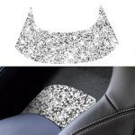 Für Chevrolet Corvette C7 2014–2019, Auto-hinterer Mittelteil, Diamant-dekorativer Aufkleber, linker Antrieb