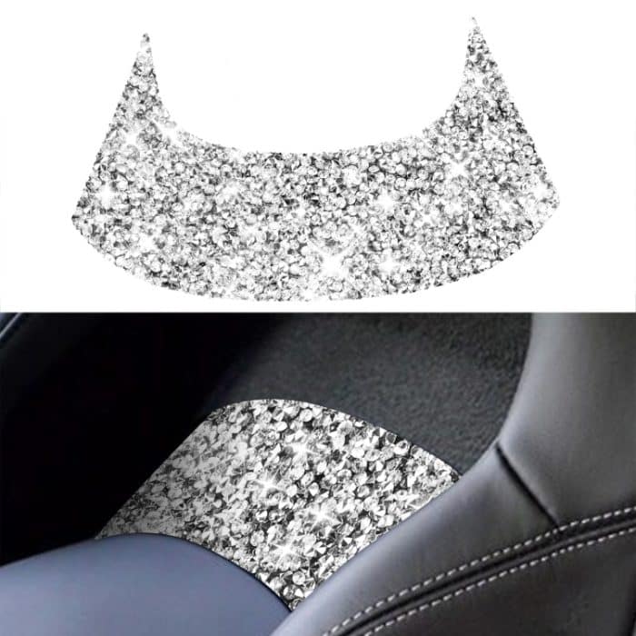 Für Chevrolet Corvette C7 2014–2019, Auto-hinterer Mittelteil, Diamant-dekorativer Aufkleber, linker Antrieb – Bild 1