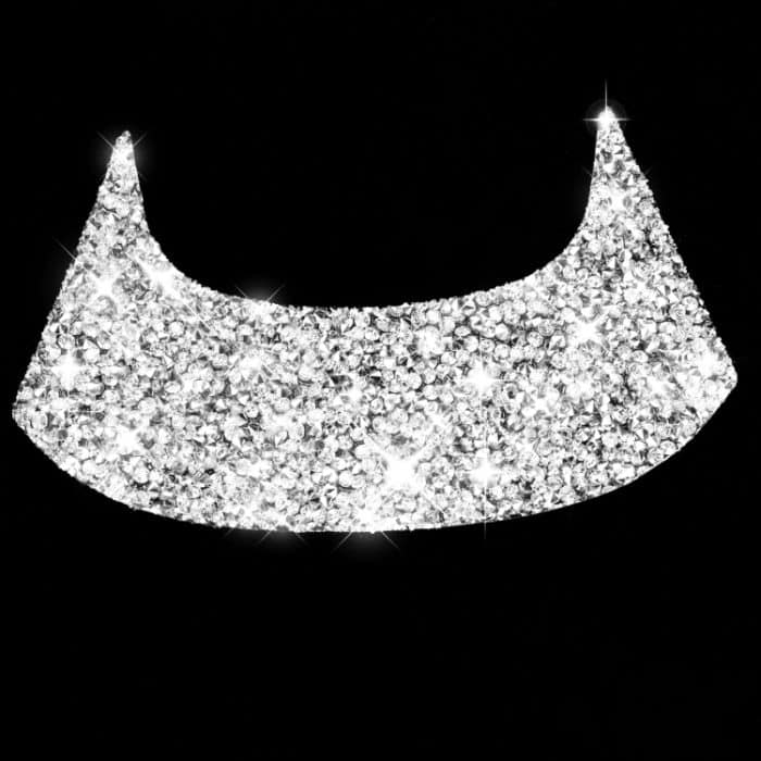 Für Chevrolet Corvette C7 2014–2019, Auto-hinterer Mittelteil, Diamant-dekorativer Aufkleber, linker Antrieb – Bild 2