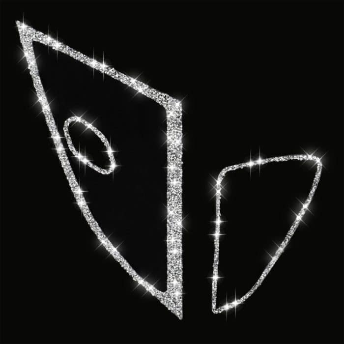 Für Chevrolet Corvette C7 2014–2019, Autotür-Lautsprecherrahmen, Diamant-dekorativer Aufkleber, linker Antrieb – Bild 2