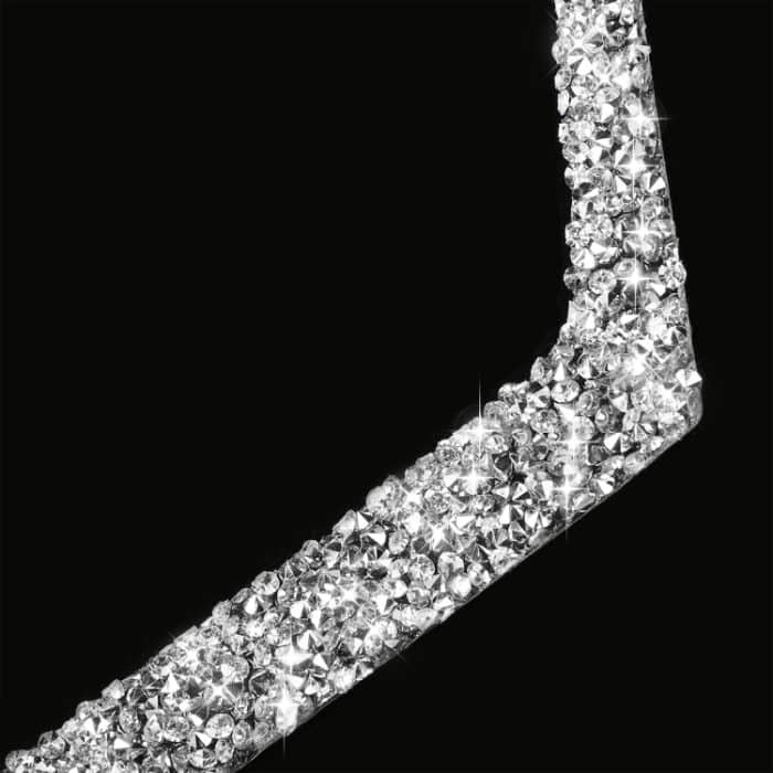 Für Chevrolet Corvette C7 2014–2019, Autotür-Lautsprecherrahmen, Diamant-dekorativer Aufkleber, linker Antrieb – Bild 3