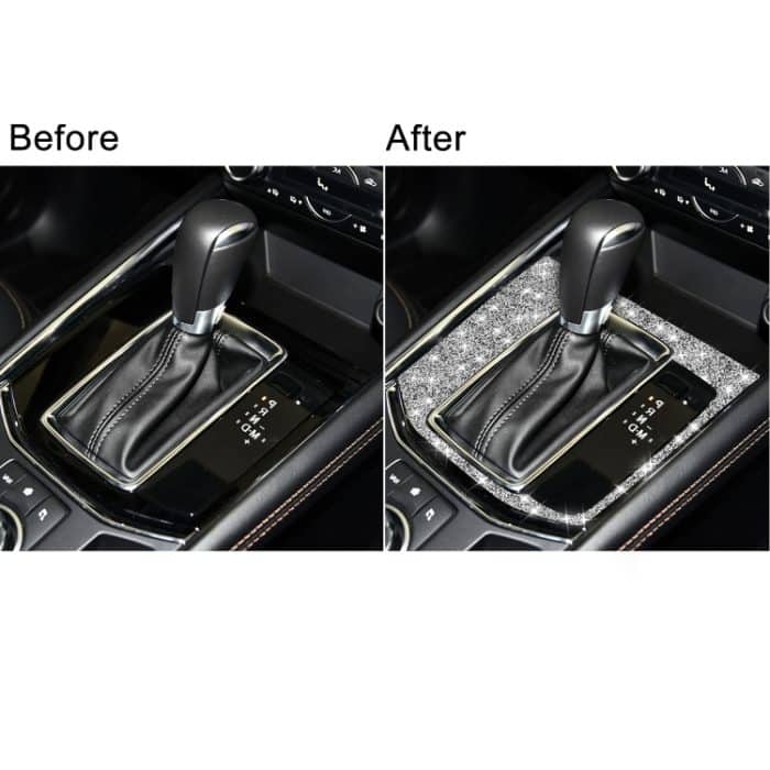 Für Mazda CX-5 2017-2018 Auto-Schalttafel-Diamant-dekorativer Aufkleber, rechter Antrieb – Bild 7