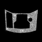 Für Mazda CX-5 2017–2018, Auto-elektronisches Handbremspaneel, Diamant-dekorativer Aufkleber, linker Antrieb – Bild 3