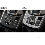 Für Mazda CX-5 2017–2018, Auto-elektronisches Handbremspaneel, Diamant-dekorativer Aufkleber, rechter Antrieb – Bild 7