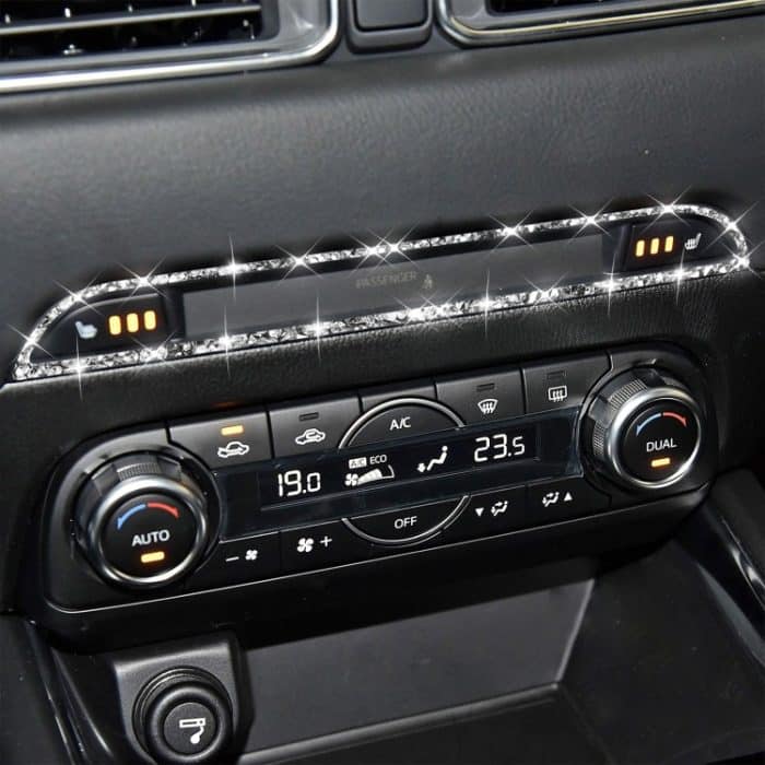 Für Mazda CX-5 2017-2018 Car Center Control Panel Diamond Decorative Sticker – Bild 6