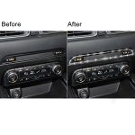 Für Mazda CX-5 2017-2018 Car Center Control Panel Diamond Decorative Sticker – Bild 7