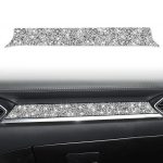 Für Mazda CX-5 2017–2018, Auto-Instrumententafel, Diamant-dekorativer Aufkleber, universeller linker und rechter Antrieb