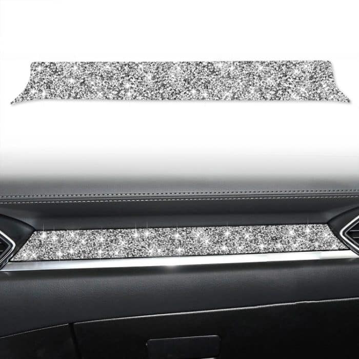 Für Mazda CX-5 2017–2018, Auto-Instrumententafel, Diamant-dekorativer Aufkleber, universeller linker und rechter Antrieb – Bild 1