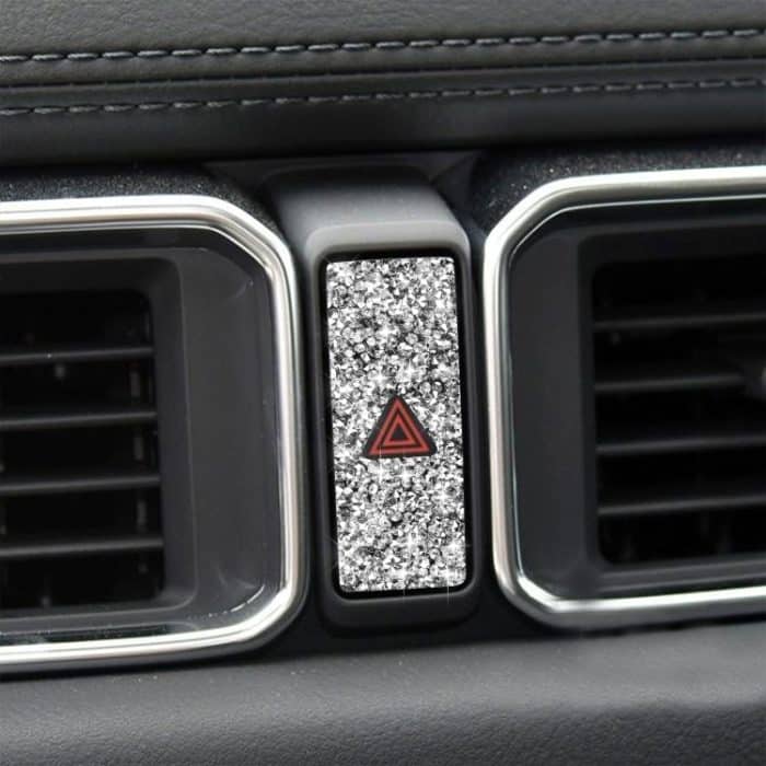 Für Mazda CX-5 2017–2018, Auto-Warnleuchte, Diamant-dekorativer Aufkleber, universeller linker und rechter Antrieb – Bild 6