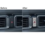 Für Mazda CX-5 2017–2018, Auto-Warnleuchte, Diamant-dekorativer Aufkleber, universeller linker und rechter Antrieb – Bild 7