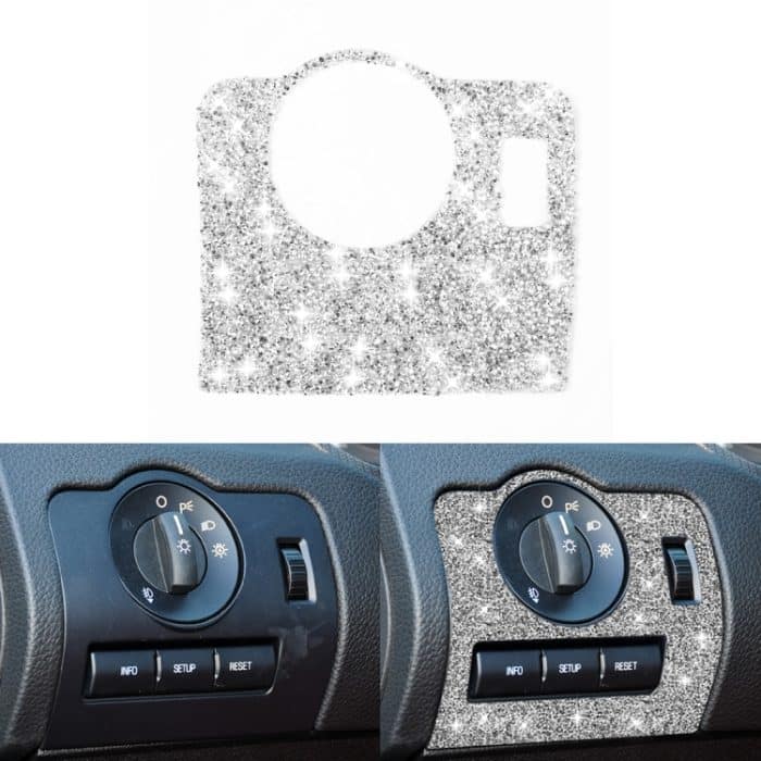 Auto-Scheinwerfer-Diamant-Dekorationsaufkleber, Linkslenker, Headlight – Bild 1