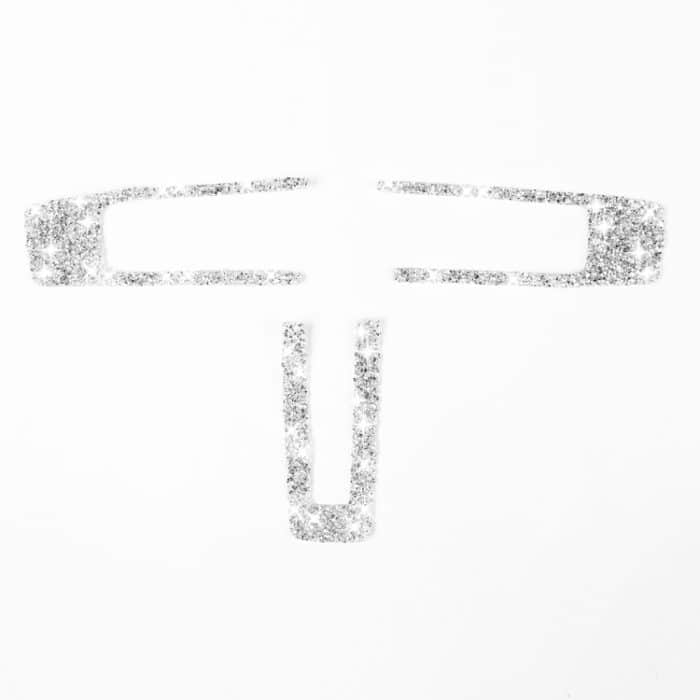 3-in-1-Auto-Lenkrad-Diamant-Dekorationsaufkleber, Linkslenker, Steering Wheel – Bild 2