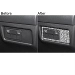 Für Mazda CX-5 2017–2018, Auto-Scheinwerfer-Panel, Diamant-dekorativer Aufkleber, rechter Antrieb – Bild 7